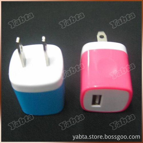 Finger Mark Single USB For Iphone USB Wall Travel Charger 1A